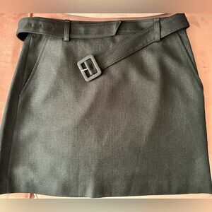 Club Monaco Trouser Style Suiting Mini Skirt
